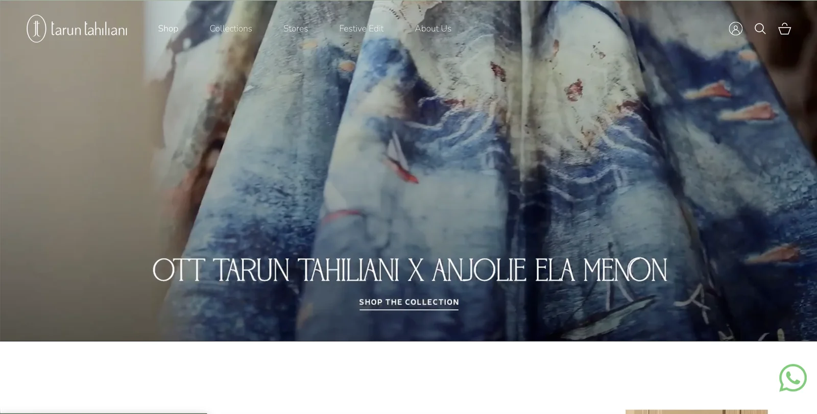 OTT by Tarun Tahiliani Hero Section